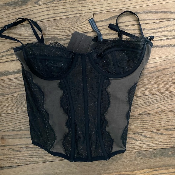 Urban outfitter black corset top - Picture 3 of 3